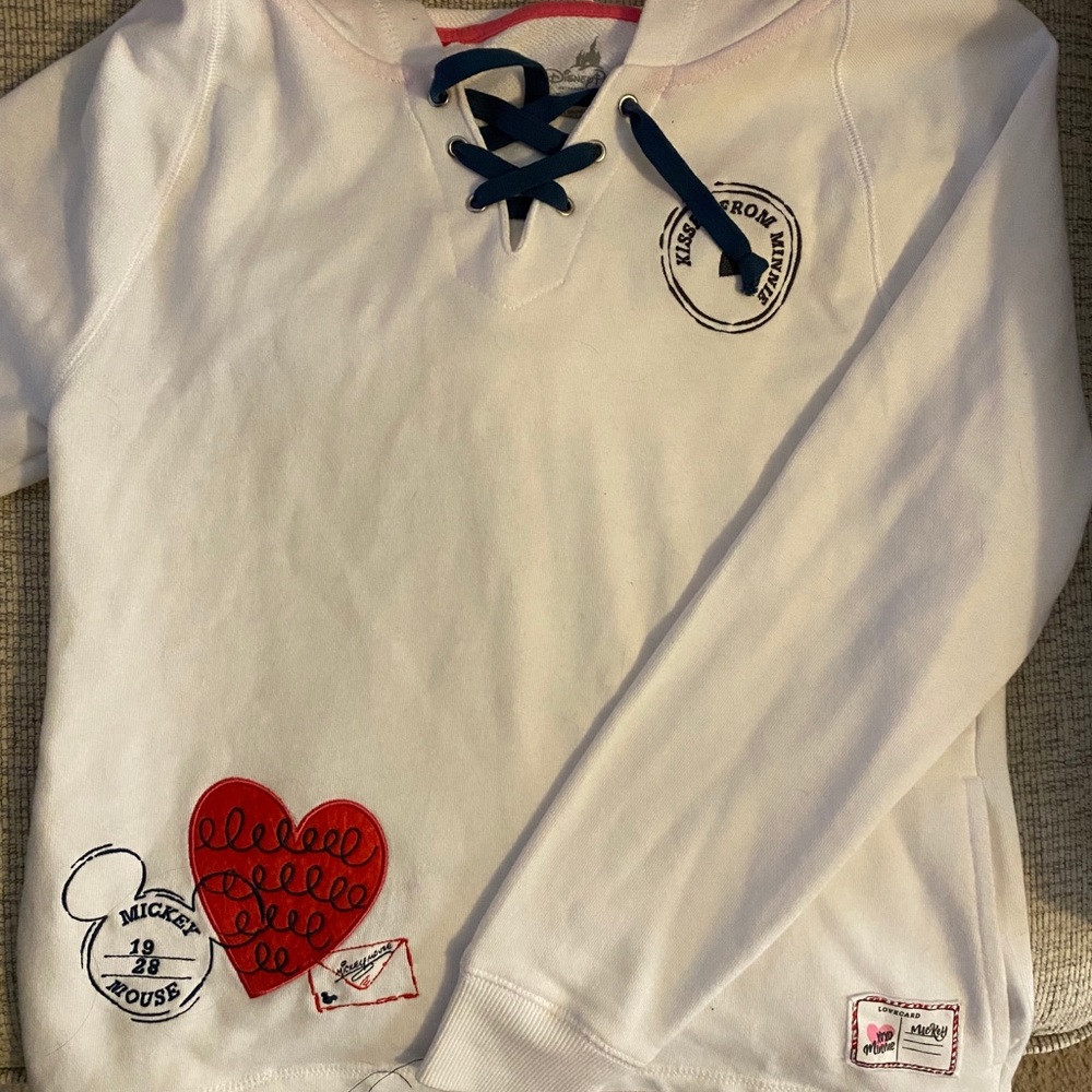 Disney ParksKisses from Minnie lightweight hoodie